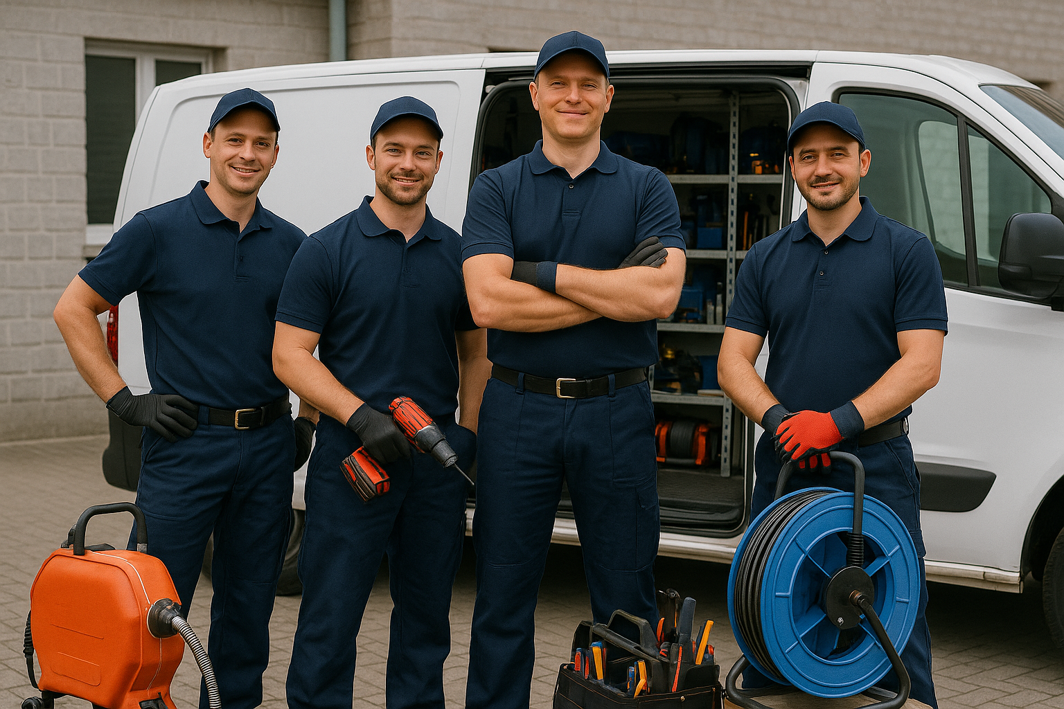 Professionelles Team für Kanalreinigung und Rohrreinigung
